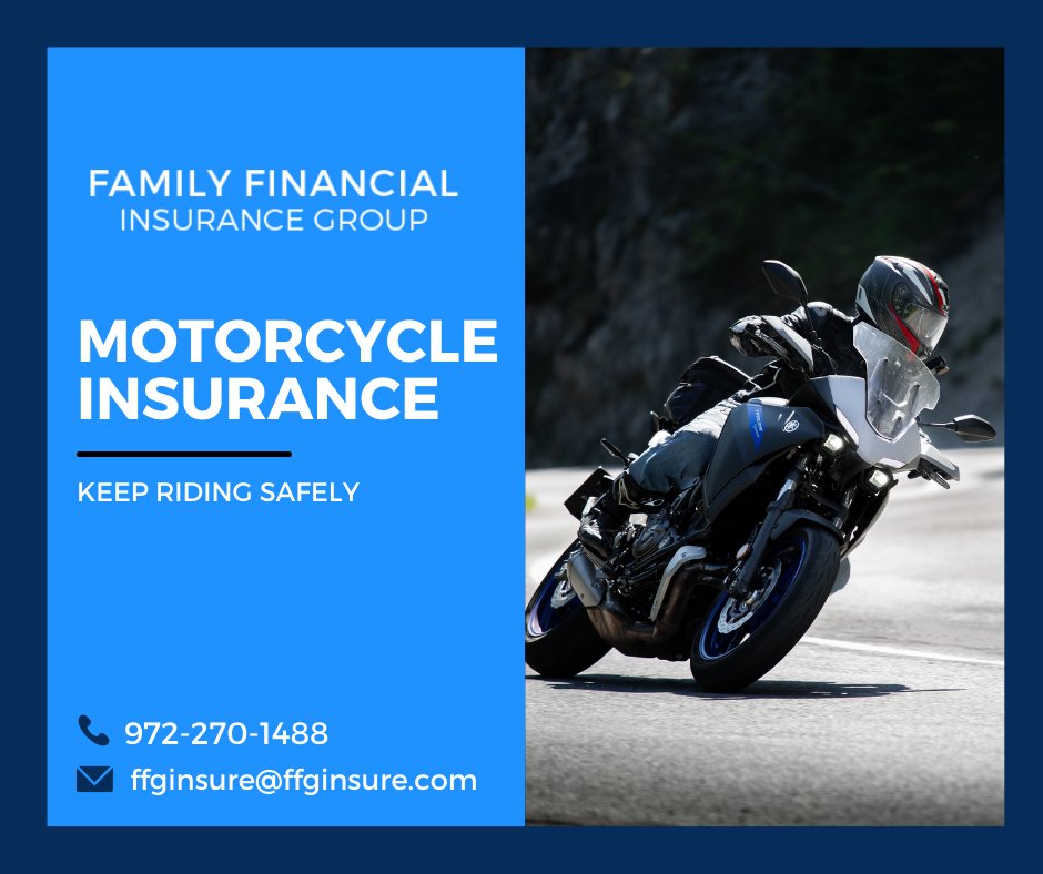 FamilyFinancia6's tweet image. Stay safe on two wheels! Motorcycle insurance has you covered for accidents, theft, and more. Contact us today!
ffginsure.com/motorcycle-ins… 

#FFGInsure #MotorcycleInsurance #MotorcycleInsurancePolicy #MotorcycleCoverage #Texas #TexasInsurance