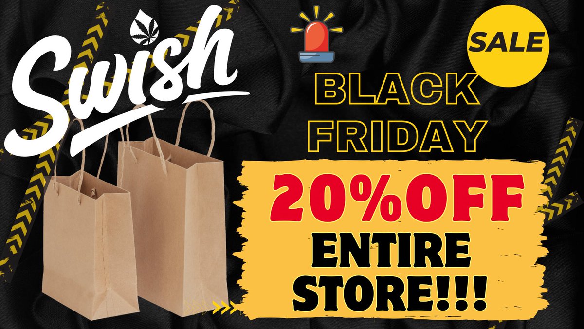Black Friday get 20% off our entire store! This also includes accessories, merch and smiles! Come in today and save big #Northhollywood #LosAngeles #ShopLocal #Burbank #BlackFriday #20PercentOff