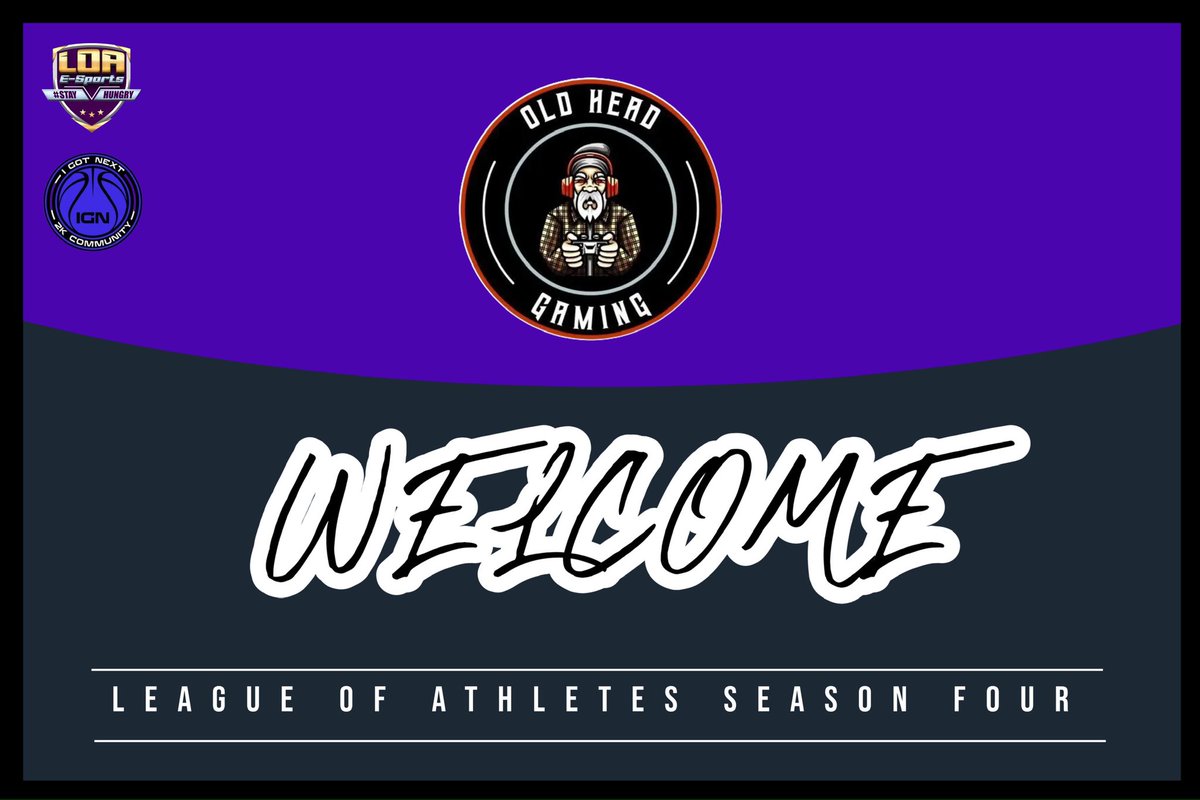 League Of Athletes (@loaesports) on Twitter photo We’d like to welcome <a href="/OldHeadGC/">Old Head Gaming</a> to LOA season 4‼️💜
Team Captain: <a href="/M3xCoachLee/">• Coach Lee •</a>
Mxntay
Uoriz
Ankless
Olovercampus
Slattz
HowToHD
Feinss
Asite
He Got Dior
<a href="/IGN_2K/">I Got Next</a> We’d like to welcome <a href="/OldHeadGC/">Old Head Gaming</a> to LOA season 4‼️💜
Team Captain: <a href="/M3xCoachLee/">• Coach Lee •</a>
Mxntay
Uoriz
Ankless
Olovercampus
Slattz
HowToHD
Feinss
Asite
He Got Dior
<a href="/IGN_2K/">I Got Next</a>