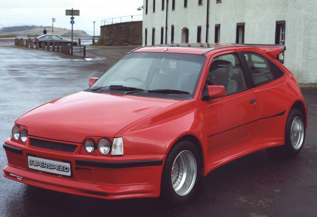 1990 Vauxhall Astra GTE 16V

Making its Max Power debut in only its second issue, this ultra-wide Astra spanned nearly six feet wide, with a rear wing to put any Cossie to shame...