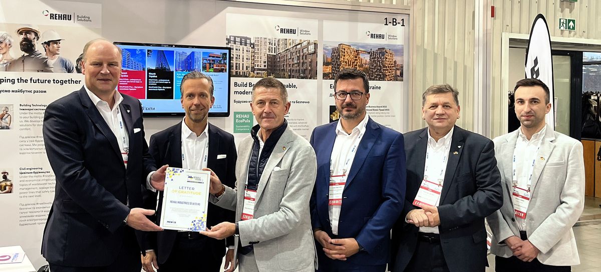 WinDoorExpert's tweet image. 🟥 REHAU Industries demonstrated its determination and ability to act for the hopefully imminent reconstruction of Ukraine as part of its appearance at ReBuild Ukraine, the leading platform for the country's reconstruction.

windoorexpert.eu/news/news,3607…

#PvcProfiles #PvcWindows