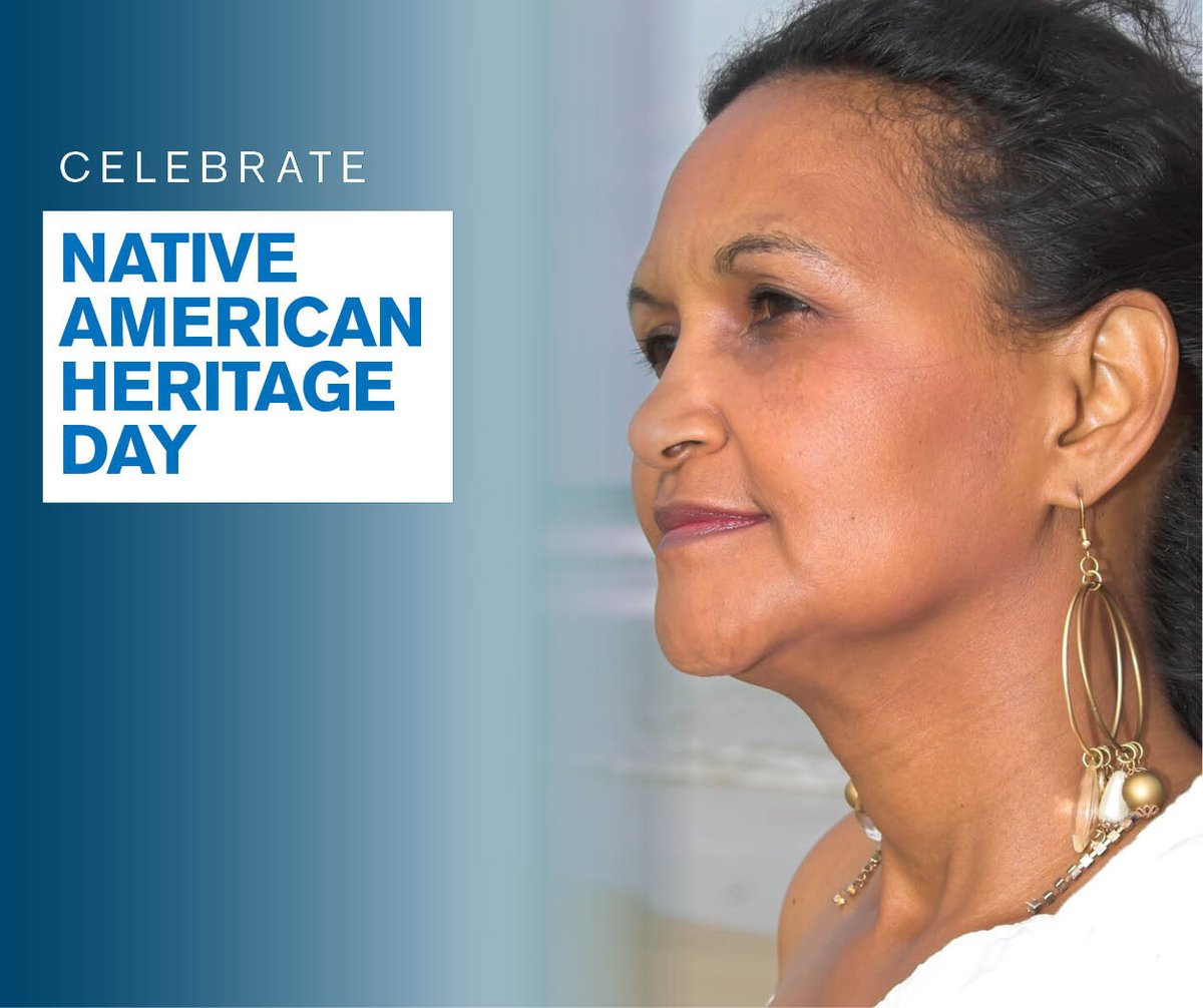 The Friday after Thanksgiving is Native American Heritage Day. Today we honor the traditions and culture of Native Americans. Join us in recognizing the strength and voices of this community.