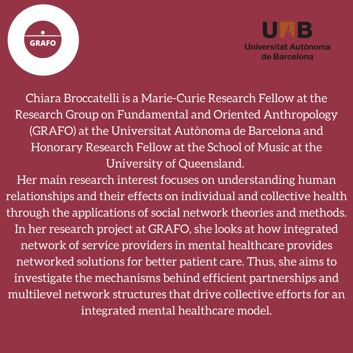Grafo UAB (@grafouab) on Twitter photo Next Wednesday new GRAFO Seminar by <a href="/chiarabroccatel/">Chiara Broccatelli (she/her)</a>
teams.microsoft.com/l/meetup-join/… Next Wednesday new GRAFO Seminar by <a href="/chiarabroccatel/">Chiara Broccatelli (she/her)</a>
teams.microsoft.com/l/meetup-join/…