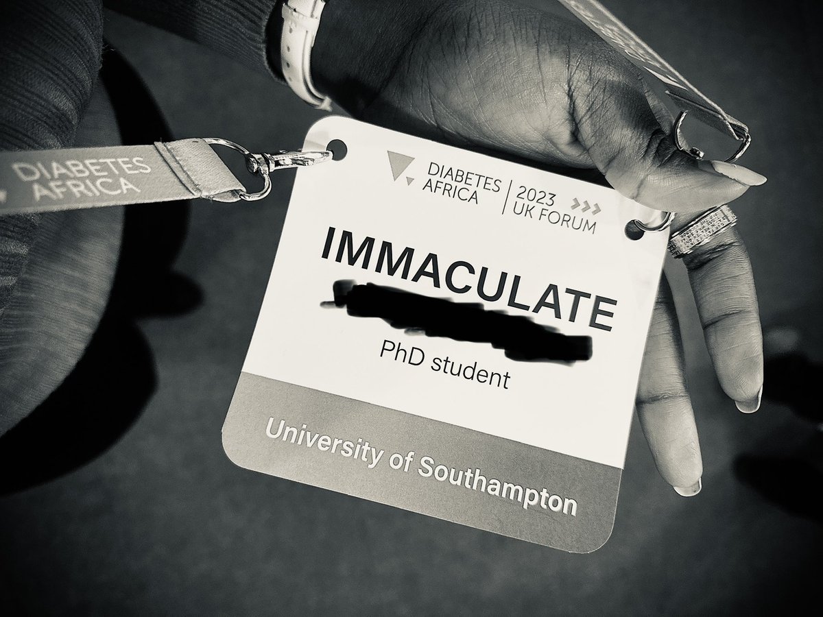Imacul8e's tweet photo. A massive thank you to @diabetes_africa for organising and facilitating such an amazing conference yesterday. Lots of useful discussions on addressing inequalities and how we can all contribute. 
I’m pleased to have represented @UoS_PrimaryCare https://t.co/gKG3HpUI7Q