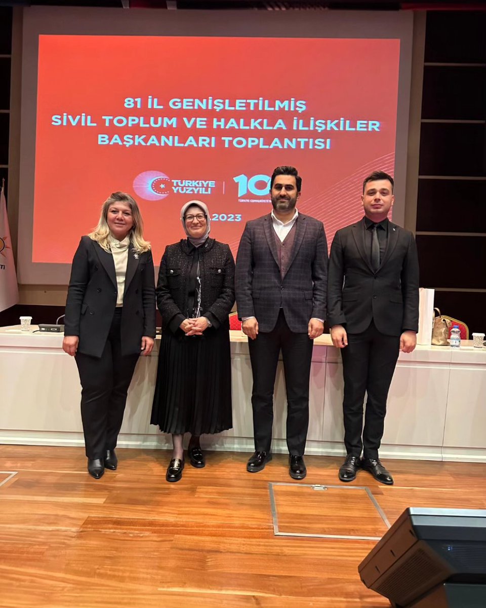 akkadinbilecik's tweet photo. AK Parti Genel Merkez 3 Kademe gerçekleştirilen genişletilmiş Sivil Toplum ve Halkla İlişkiler Başkanları  toplantısına Bilecik Kadın Kolları Sivil Toplum ve Halkla İlişkiler Başkanımız Sevgi ŞENEL katılım sağladı.
@belginuygur10 @AKKADINGM @TOzcay @selvinazalan @HasitMutlu https://t.co/3gU2NKwlWc