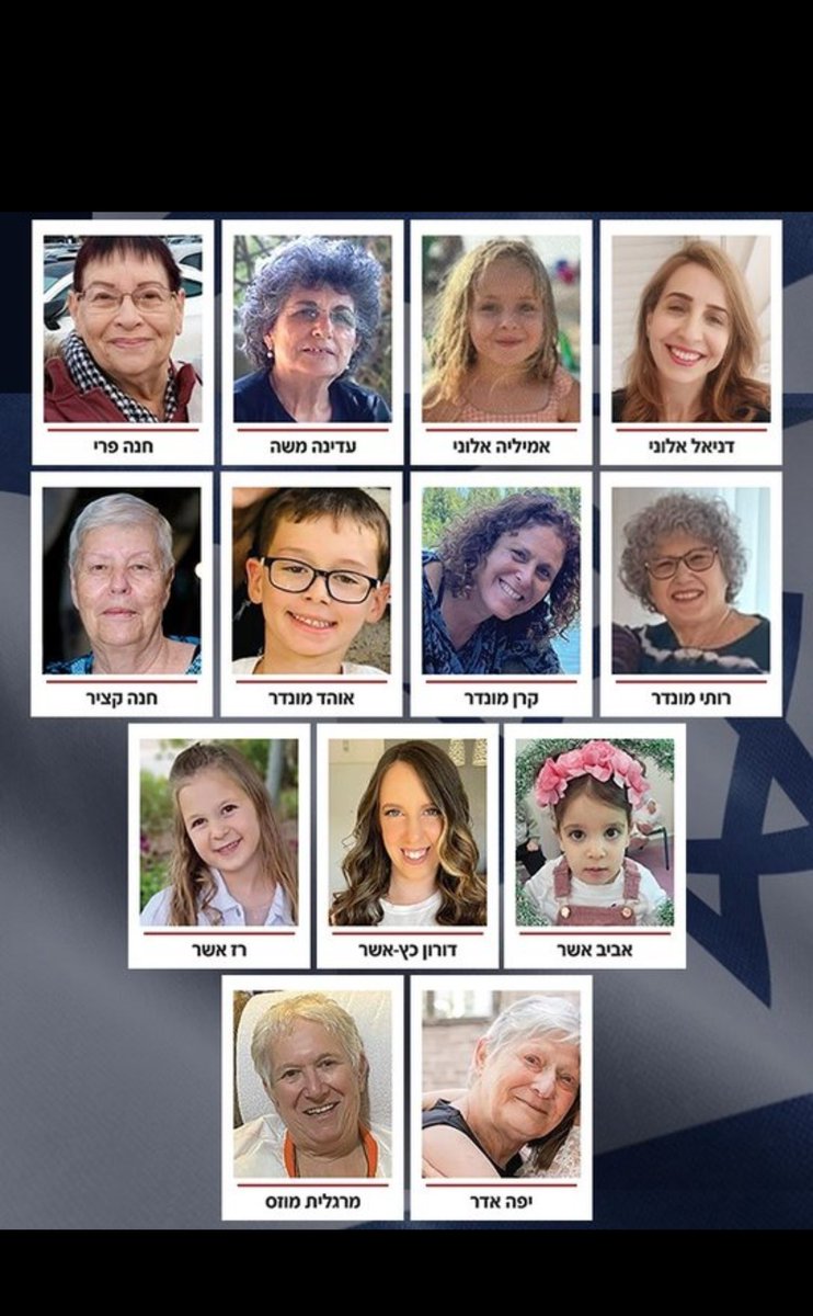 Han tornat 13. 
Falten 215 ostatges. 
#FreeGazaFromHamas #AmIsraelChai #AmIsraelJai