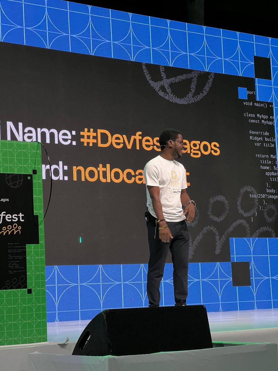Geektutor's tweet image. Day 1 of #DevFestLagos2023 #DevFest