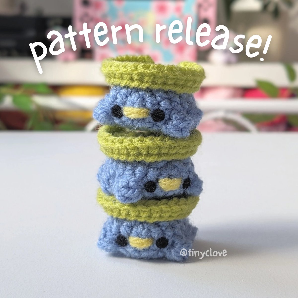 my lotad pattern has now been released!! I'll put all the links below but I'd especially appreciate it if you took a look at my very first youtube pattern video 🥹💕 it's not perfect but I worked really hard on it and learned a lot! 🥰