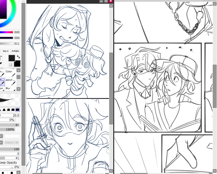 delete later / good morning :] going to be drawing some group 3 shitpost and then start lining some infinity train au stuff on stream maybe? we shall see.... 
https://t.co/1fbrDJY1rP 