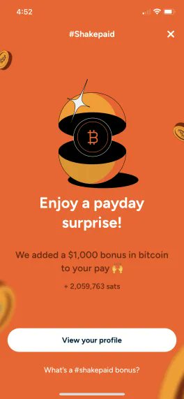Remember, with direct deposits you have a chance to get #shakepaid up to $1,000 on every payday 🤯

Missed out last week? Here’s another chance 👇

1️⃣ RT, like and share a screenshot below of you getting PAID 💪
2️⃣ Include your shaketag and #shakepaid

Picking a few lucky winners