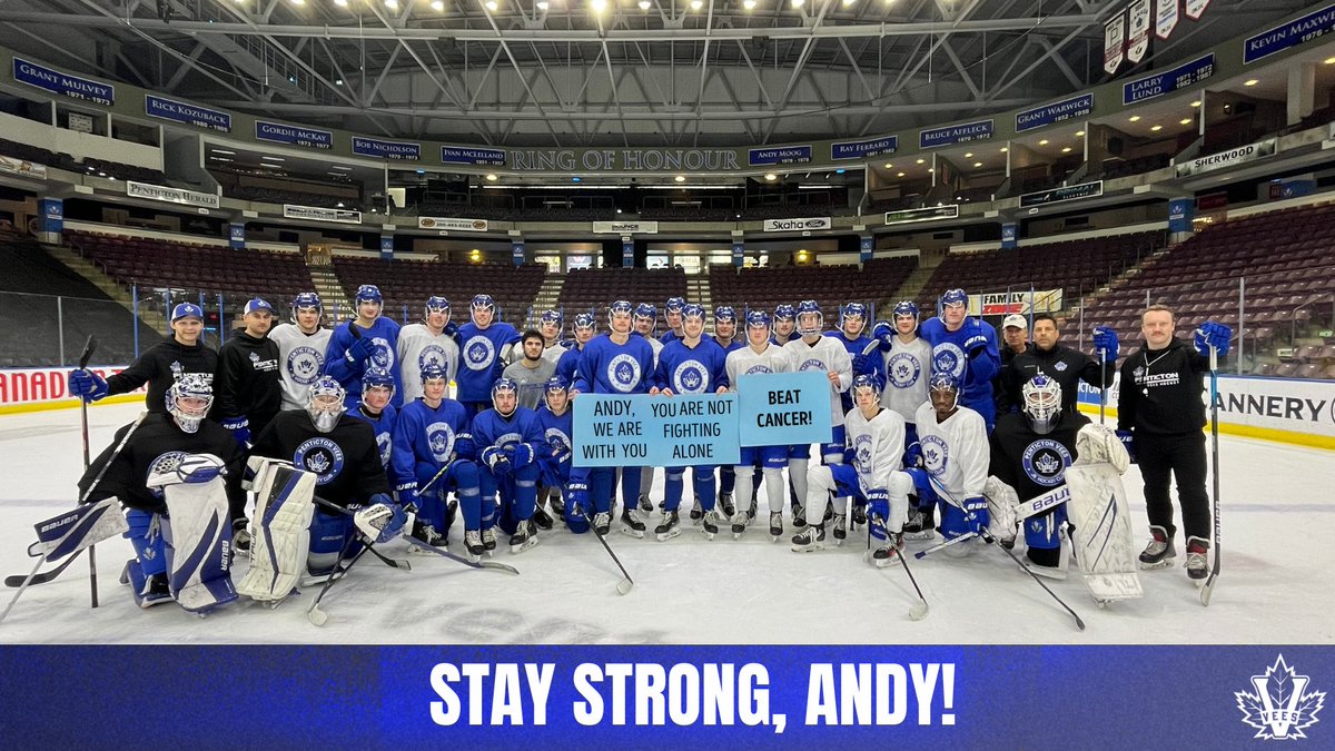 We want to send our thoughts to alum Andy Moog and let him know the whole organization is behind him, in his fight against cancer. Stay Strong Andy, you got this 💪