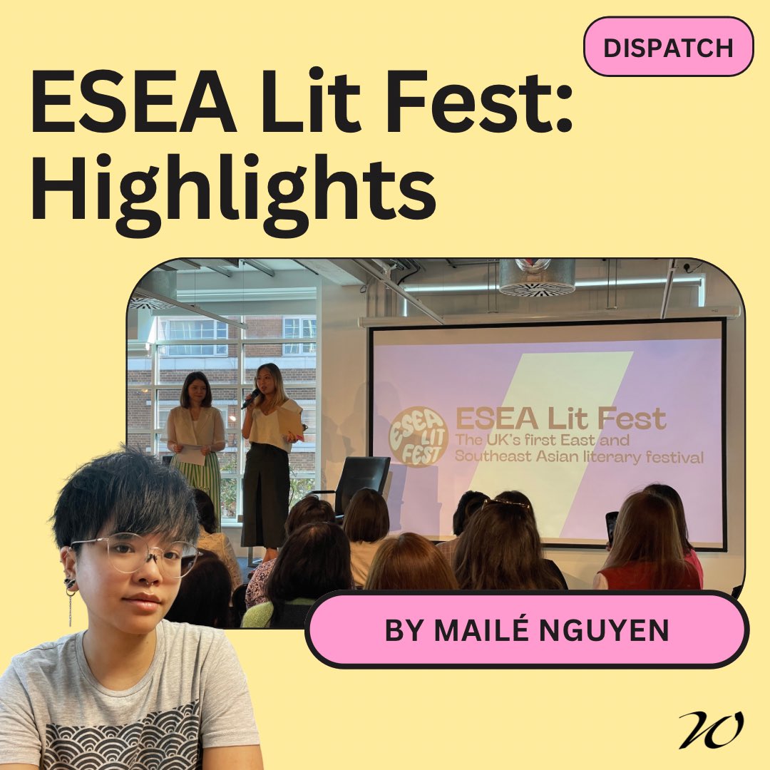 ⚡️NEW:
<a href="/mileynwen/">Mailé Nguyen</a> ’s ESEA Lit Fest dispatch — in tandem with our latest Wasafiri 116 - Shorelines: South East Asia and the Littoral — explores the burgeoning of the ESEA term &amp; community, and the event’s gestures towards new ESEA futurities.

Read here: wasafiri.org/article/esea-l…