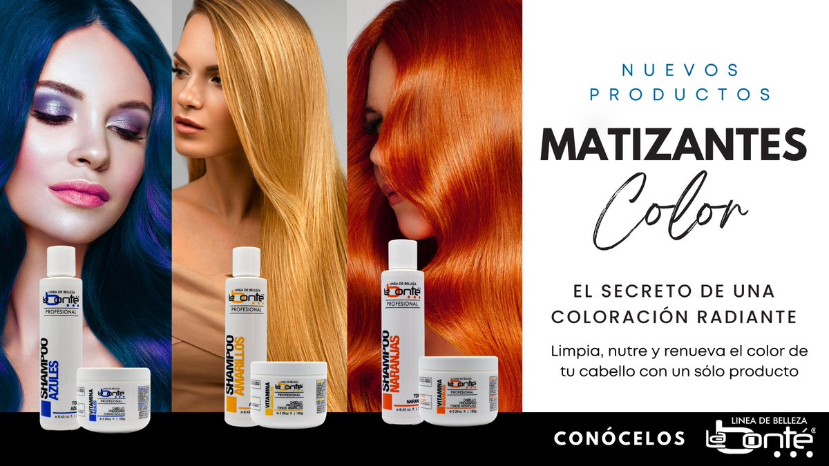 labontemx's tweet photo. Tu color es tu expresión✨
¡Conoce nuestros Nuevos Matizantes Color! Tu aliado ideal para conservar la intensidad de tu color.
¡Solicítalos a tu estilista o agente de ventas!
Info: https://t.co/mr7cpeEAS4
*Consulta presentaciones disponibles en tu región con tu agente de ventas* https://t.co/hv7dRaFFnj