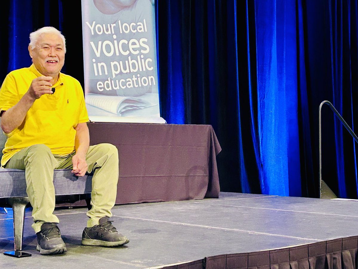 Inuit storyteller Michael Kusugak shares stories from his childhood and his experiences at residential school with trustees. #bced #trusteeacademy 2023