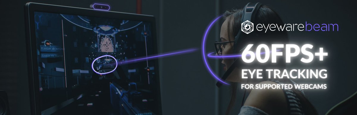 beameyetracker's tweet image. It&apos;s a doozy for this Black Friday!

60FPS+ Eye Tracking for supported webcams, 50% reduced jitter, Facecam support, and more.

The major new release of Eyeware Beam v1.6.0 is fresh out of the oven. What updates would you like to see next?

#eyetracking #headtracking #60FPS