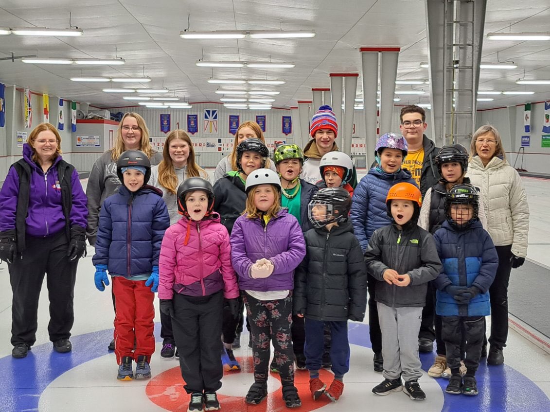 CurlingNL's tweet image. Little Rockers on a Friday evening at the Caribou Curling Club 🥌