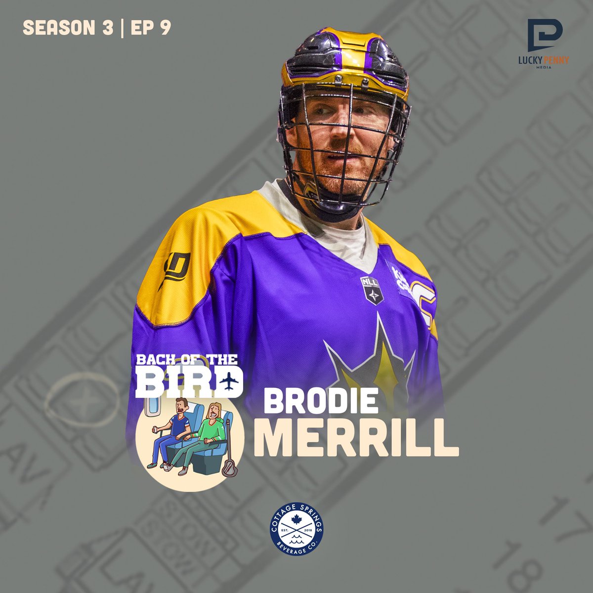 🚨Episode 100:Brodie Merrill🚨
 
-Kieran McArdle retires
-NLL top 5 faceoff guys
-NLL fun facts 
 
<a href="/LuckyPennyM/">Lucky Penny Media</a> interview: <a href="/BrodieMerrill_/">Brodie Merrill</a> 

&amp; way more 

Presented by @csbeverageco

Listen: linktr.ee/Backofthebird
