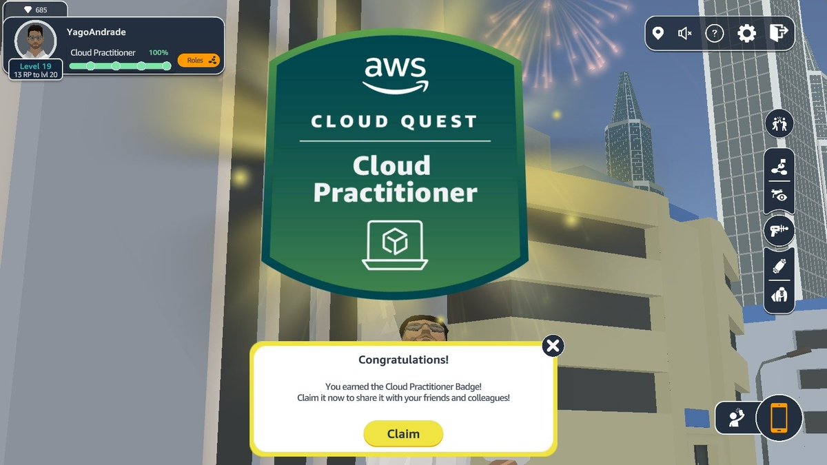 yagoandradev's tweet image. Muito feliz em compartilhar que conquistei a minha primeira certificação em Cloud! 🎉 A jornada foi desafiadora, mas aprofundar-me nos principais conceitos da AWS valeu muito a pena.

#AWS #CloudPracticioner