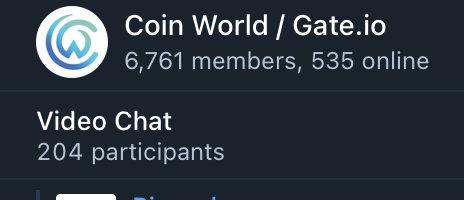 More than 200 people at the same time at AMA! CoinWorld has a large community, join us. 👀