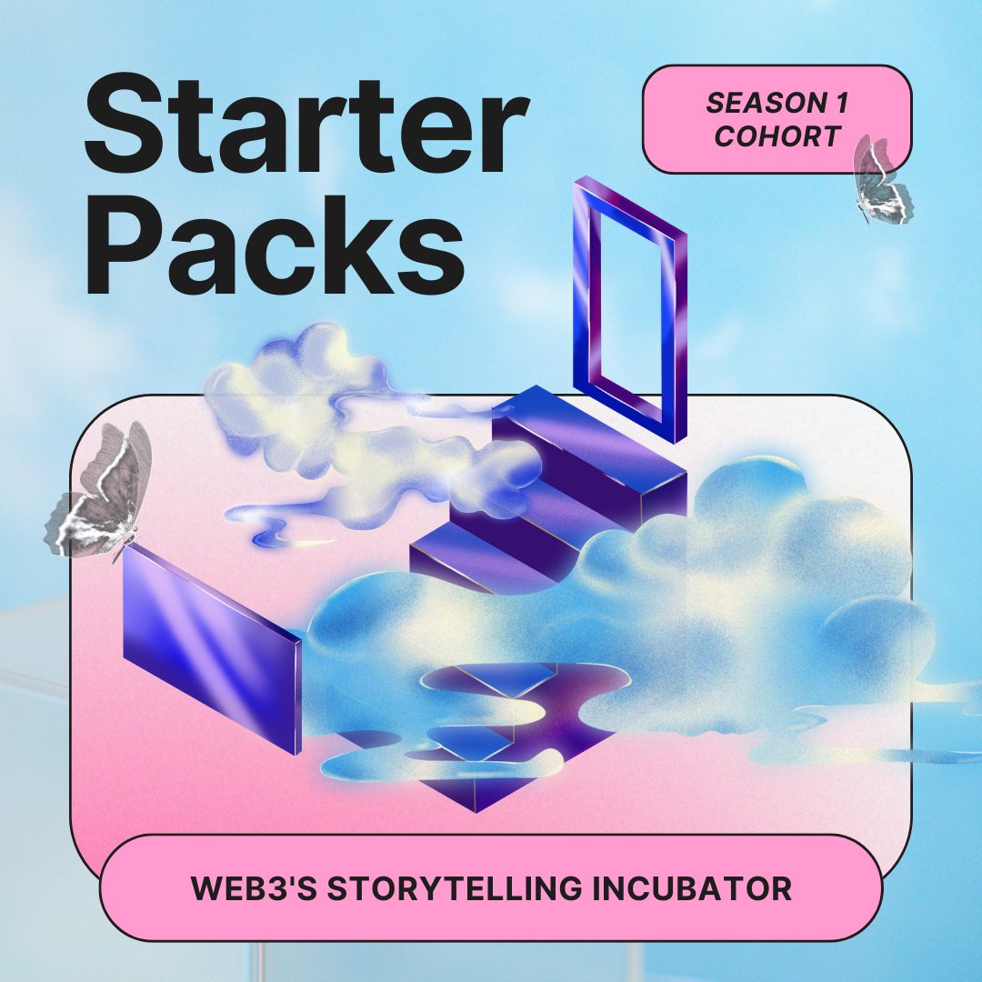 𐀔 Introducing the Starter Packs cohort !! 𐀔

We are a group of music Artists in the web3 space, who are making visible our creative processes - onchain ...Welcome to our worlds.

Say hi below, witness, and collect as we share our personal stories + artifacts over the coming