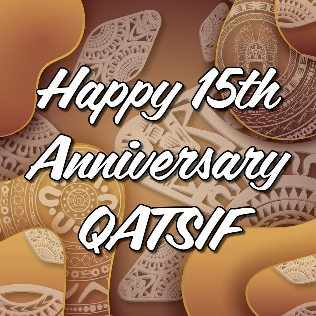 QATSIF's tweet image. 🥳 Happy 15th Anniversary! 🎈

QATSIF was created on November 25, 2008  &amp;amp; has supported 18,500 Qld First Nations students (6.8% of all First Nations Queenslanders) with the costs of Year 11 &amp;amp; 12. 

Here's to 15 deadly years and many more to come.....🖤💛❤💚🤍💙