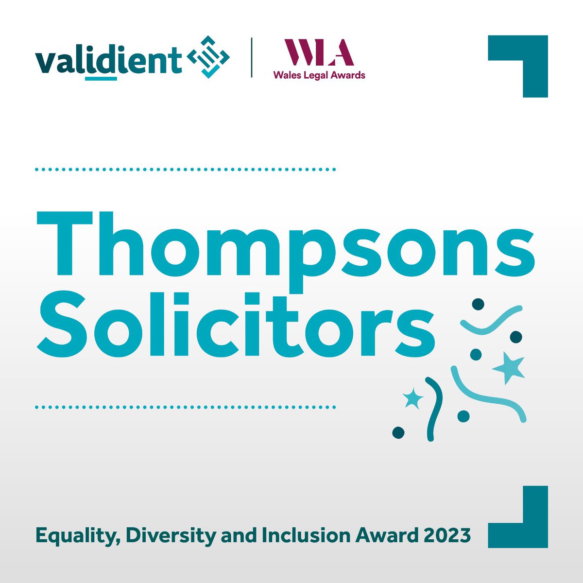 Equality, Diversity, and Inclusion: Thomsons Solicitors

#WLAs2023