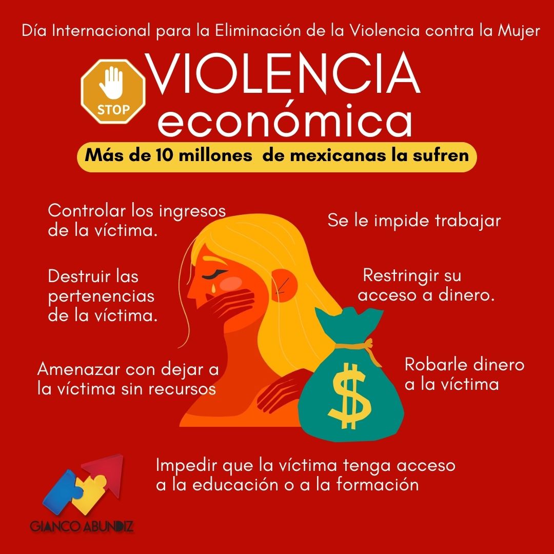 GiancoAbundiz's tweet photo. 🧡🧡🧡🧡En este 25 de noviembre Día Internacional para la Eliminación de la Violencia contra la Mujer tomemos nota que hay violencias que no dejan marcas físicas LA VIOLENCIA ECONÓMICA es una de ellas, una forma de violencia de género a través del control de recursos económicos. https://t.co/9rVKlqJAbR