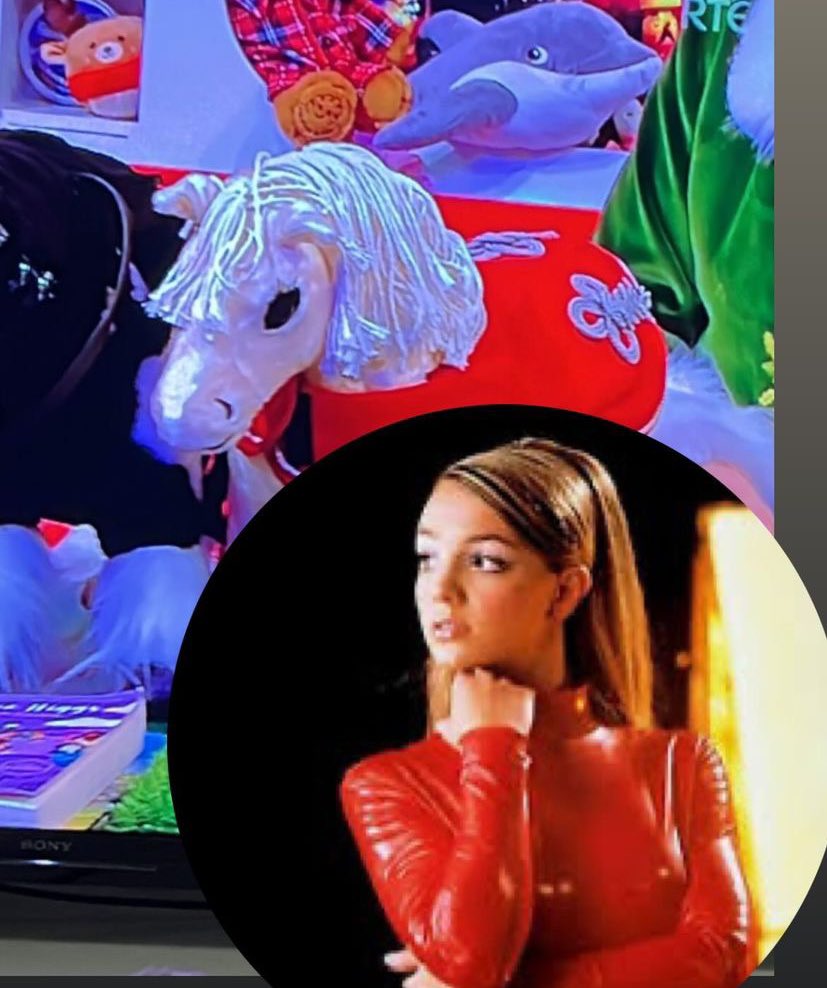 Why does the horse look like Britney? #LateLateToyShow