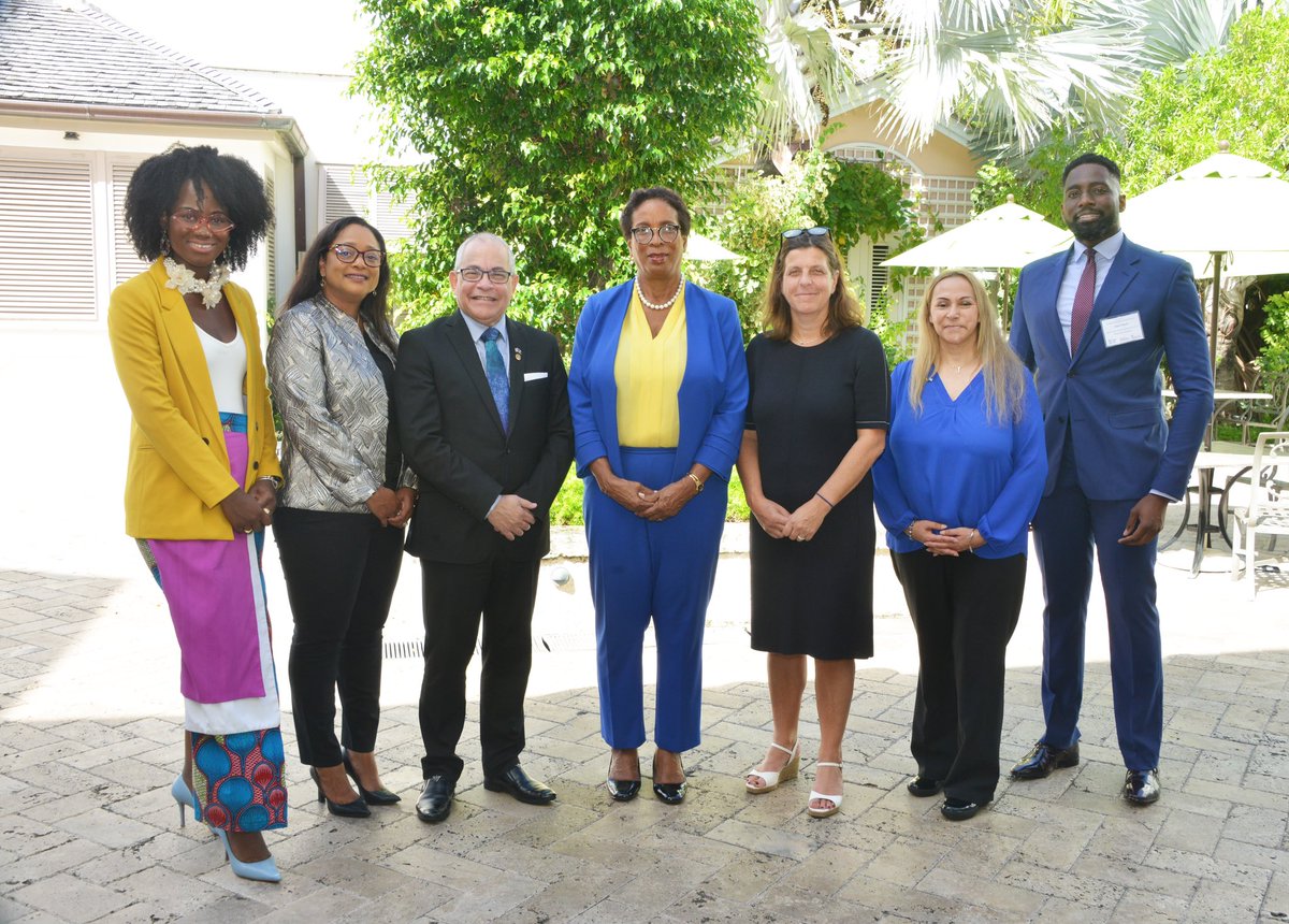UKinCaribbean's tweet photo. Welcome back! The 4th 🏴󠁧󠁢󠁳󠁣󠁴󠁿🇬🇧 Trade Mission to 🇧🇧 took place this week - a partnership between @biztradegovuk @BarbadosInvest and Renfrewshire Business Network. At the launch, Deputy HC @cwchatter  and Minister of State Husbands spoke of their desire to deepen trade links. https://t.co/yEqaevoITA