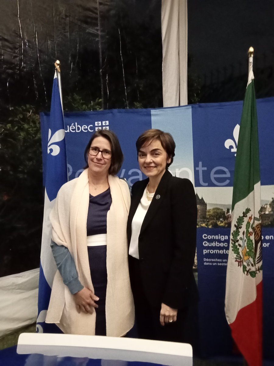 MayoralClem's tweet photo. Réception à l'occasion, de l'ouverture des Journées Québec Mexique2023. Les Alliances françaises  du Mexique,  partenaires de la Délégation générale du Québec au Mexique dans le cadre des projets de francisation. https://t.co/9uDOO7be3k