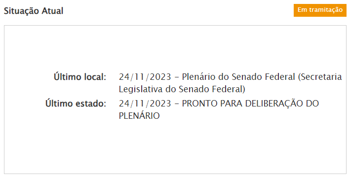 A Comissão de Relações Exteriores do Senado brasileiro aprovou a entrada da Bolívia ao Mercosul e agora aguarda a decisão final do plenário
Há fortes expectativas de que o processo seja finalizado até a Cúpula do Mercosul em 7/dezembro, tornando a Bolívia membro pleno do bloco +