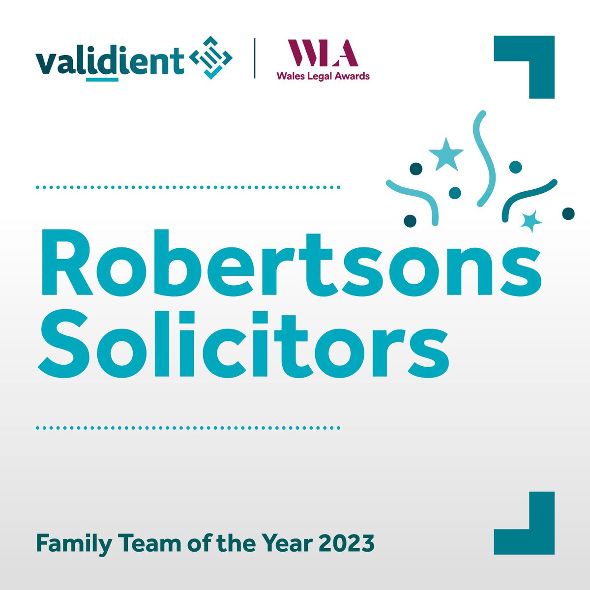 Family team: @RobertsonsLegal 

#WLAs2023