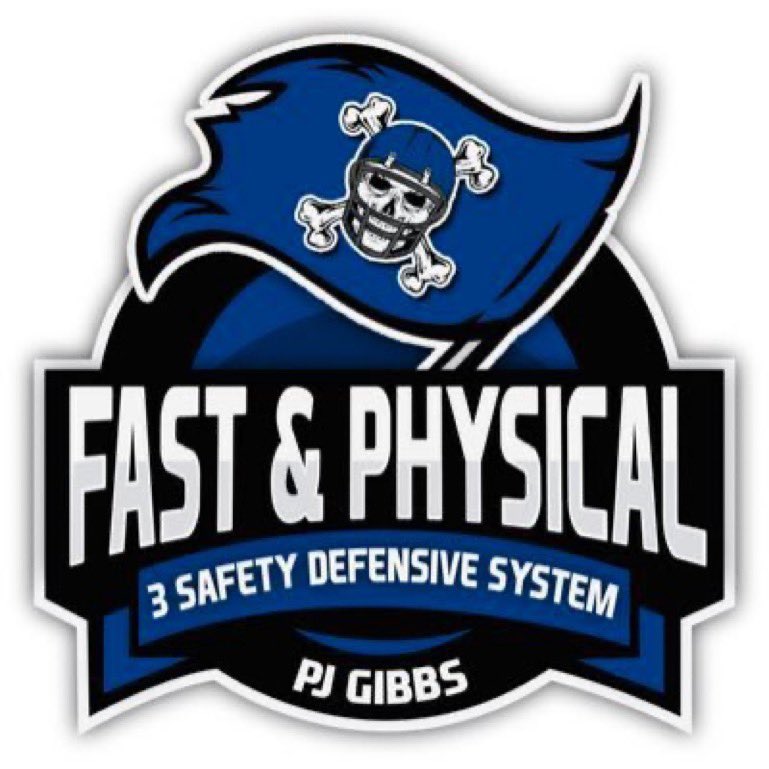Stumbled upon @coachPJGibbs Fast and Physical 3- Safety defense today. It has been well worth the time to sit down and watch and listen to him explain his system. Definitely will use this in the future!