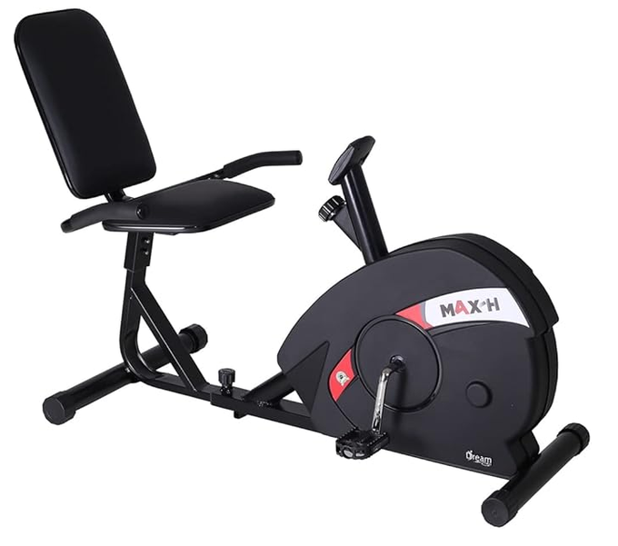Bicicleta Ergométrica Horizontal DREAM MAX H, preto