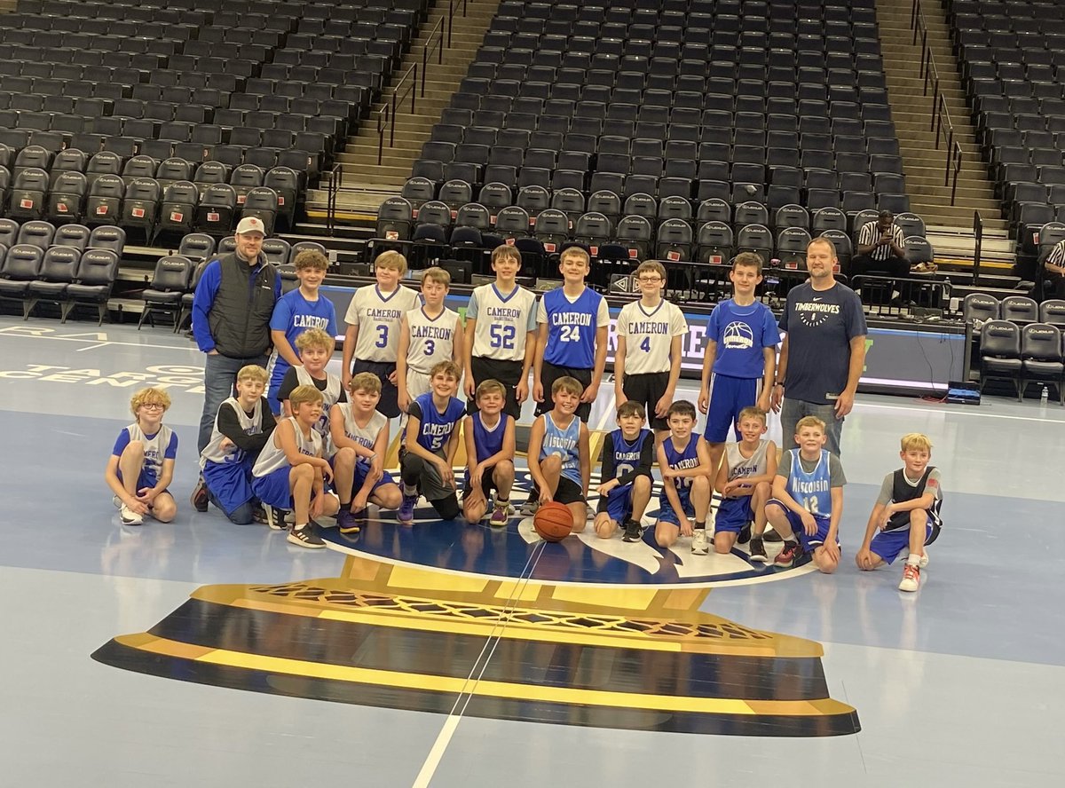 Youth hoops at the Target Center!!