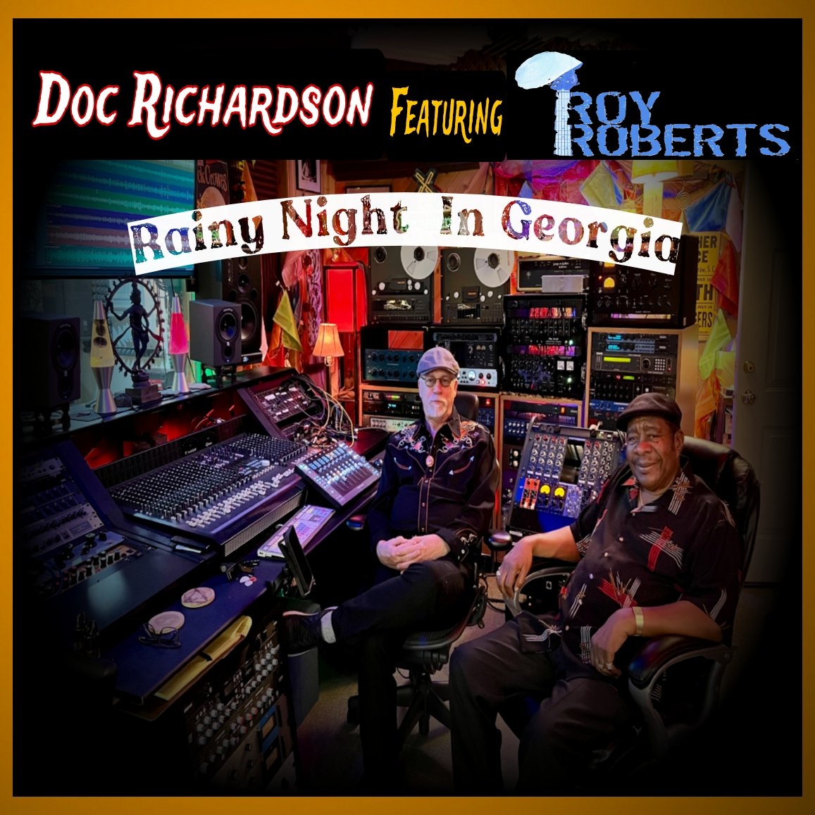 CassieJFox's tweet photo. #NewProject Roy Roberts in the studio with Doc Richardson, the arranger, producer. Great cover of "RainyNight In Georgia"
#Studio #BurlingtonNC #CountrySoul #Roots #RainyNight #IndieArtist #DocRichardson #RecordingStudio #RoyRoberts #CondenserMic #VocalMix