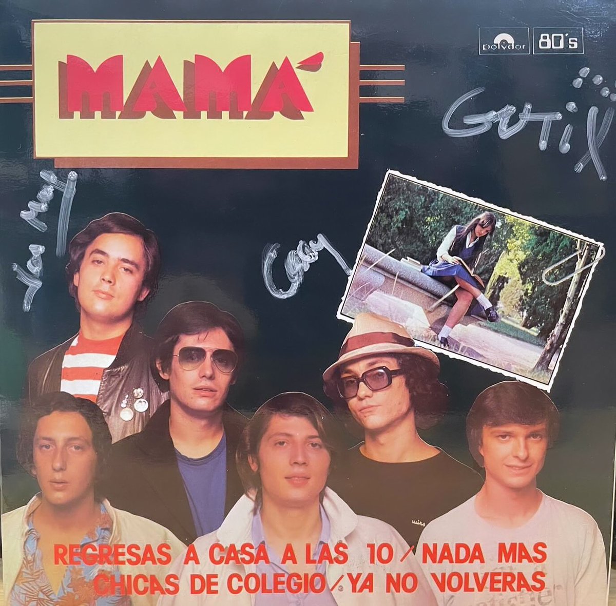 MAMÁ - EP - 1980
🟠
«¿¿¡¡Te lo vas a perder!!??»

Quedan 20 días para el concierto de Mamá en la sala Nazca y las entradas están volando. Y no, no queremos lloros, llamadas intempestivas y arrancadas de cabello por no haber conseguido boleto…

vinylroute.com/2023/11/24/mam…