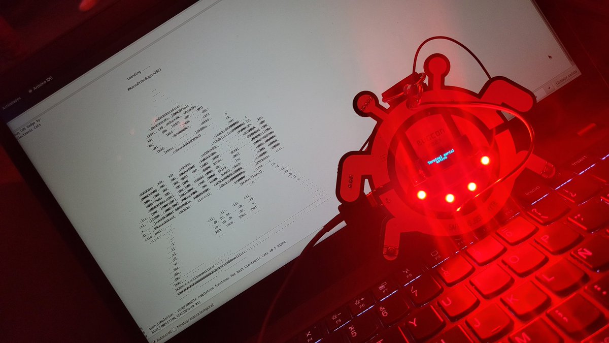 _Penserbjorne's tweet image. @BugCON @electronicats 

Será que hay algo escondido en el badge? 👾😼

#BugCon #UneteALaResistencia