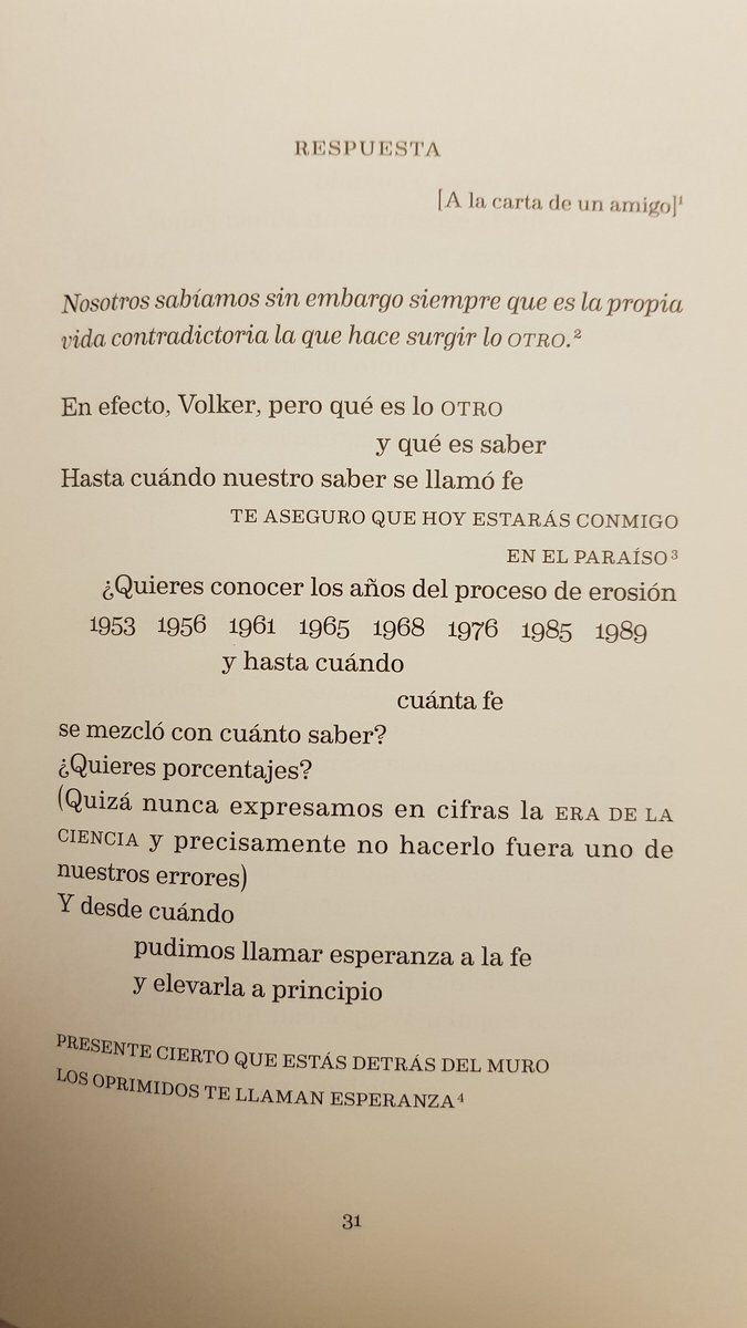Pues mañana habrá poesía y musiquita de desasosiego soviético, utopías rotas y sueños recordados, RDA, Hoyerswerda, Brecht, Hölderlin, obreros que escriben, Bloch, finales del mundo, trampas, bosques y mesas de piedra.
Ganas
#ChristaWolf

:)