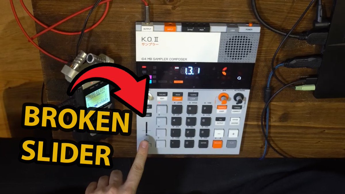 _DECIMA1's tweet image. EP-133 K.O.II Broken Slider #ep133 #koii #slider  youtu.be/wg98Wk8drX4