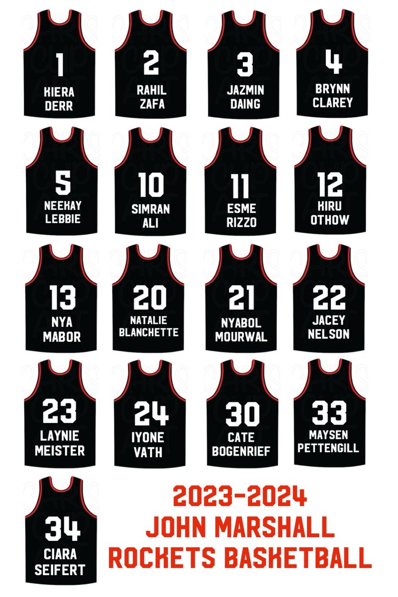 Introducing our 2023-24 varsity Rockets! 🚀 🏀 #WeOverMe #LightTheFuse