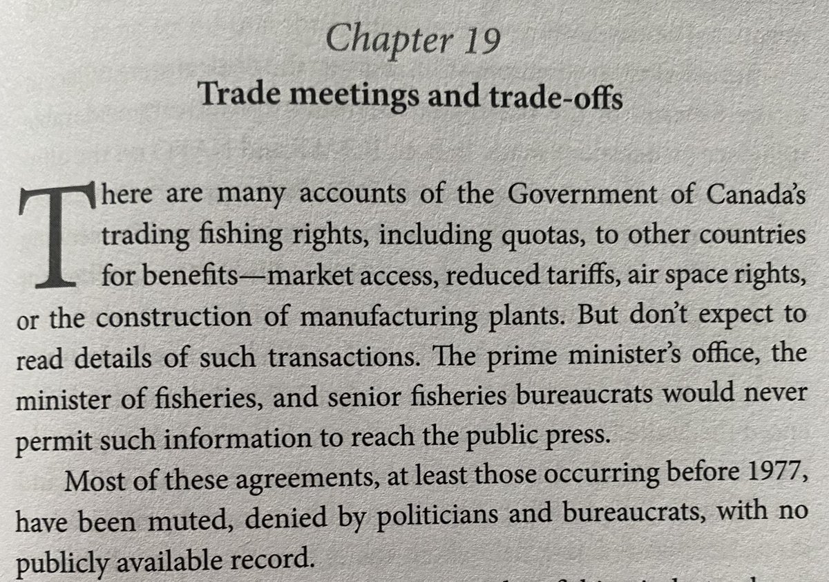 With <a href="/JustinTrudeau/">Justin Trudeau</a> in YYT meeting with EU leaders re trade, memory turns to late Gus Etchegary &amp; 2013 book, Empty Nets, How Greed and Politics Wiped Out the World's Greatest Fishery. <a href="/NTVNewsNL/">NTV News</a> <a href="/TheBroadcastCBC/">The Broadcast</a> <a href="/590VOCM/">YOUR VOCM</a> <a href="/CBCNL/">CBC Newfoundland and Labrador</a>