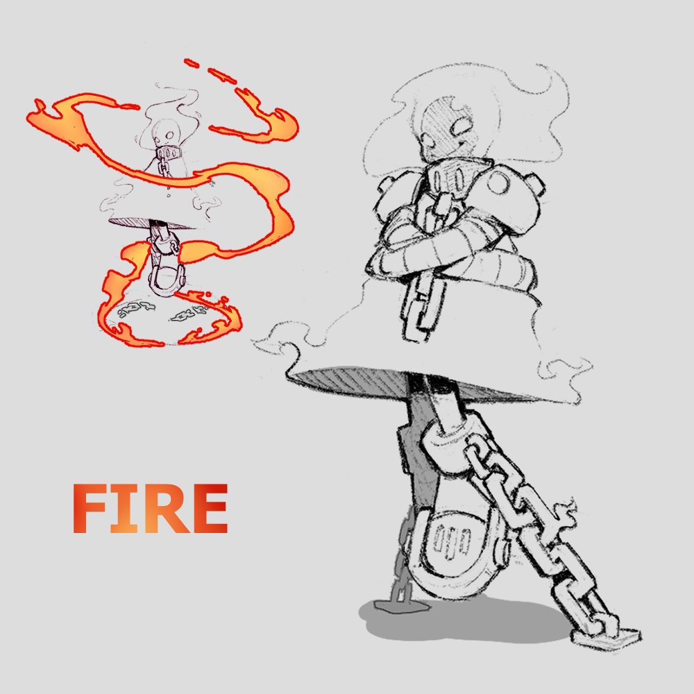 Day 8: Fire

I love playing with shapes