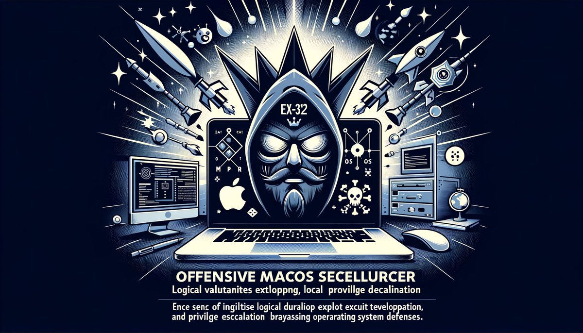 glzjin's tweet image. 🚀 EXP-312 - hands down, my favorite course yet! Diving deep into the macOS internals and outsmarting its defenses was a mind-bending experience.
🧠💻 The logic games involved in privilege escalation were right up my alley. #OSMR certified and proud!
🛡️🍏 #macOSSecurity #OffSec