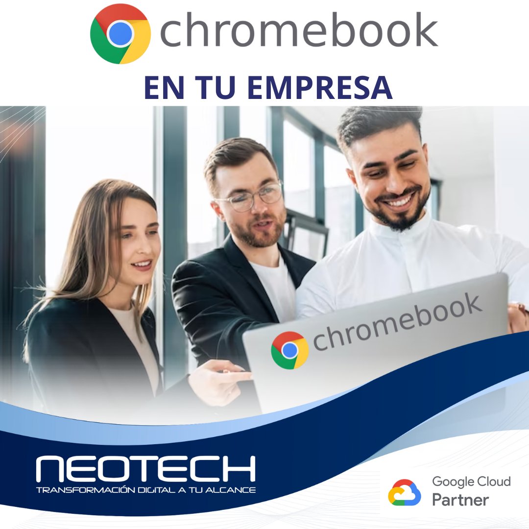 NeotechCloud's tweet photo. ¡Transforma tu empresa con la potencia de Chromebooks! 💼💻 Descubre la eficiencia y la flexibilidad que ofrecen para impulsar la productividad. Con la experiencia y el respaldo de NEOTECH CLOUD, la implementación es más fácil que nunca
Contáctanos: ventas@neotech.com.mx ✨ https://t.co/zBIG2uCosG