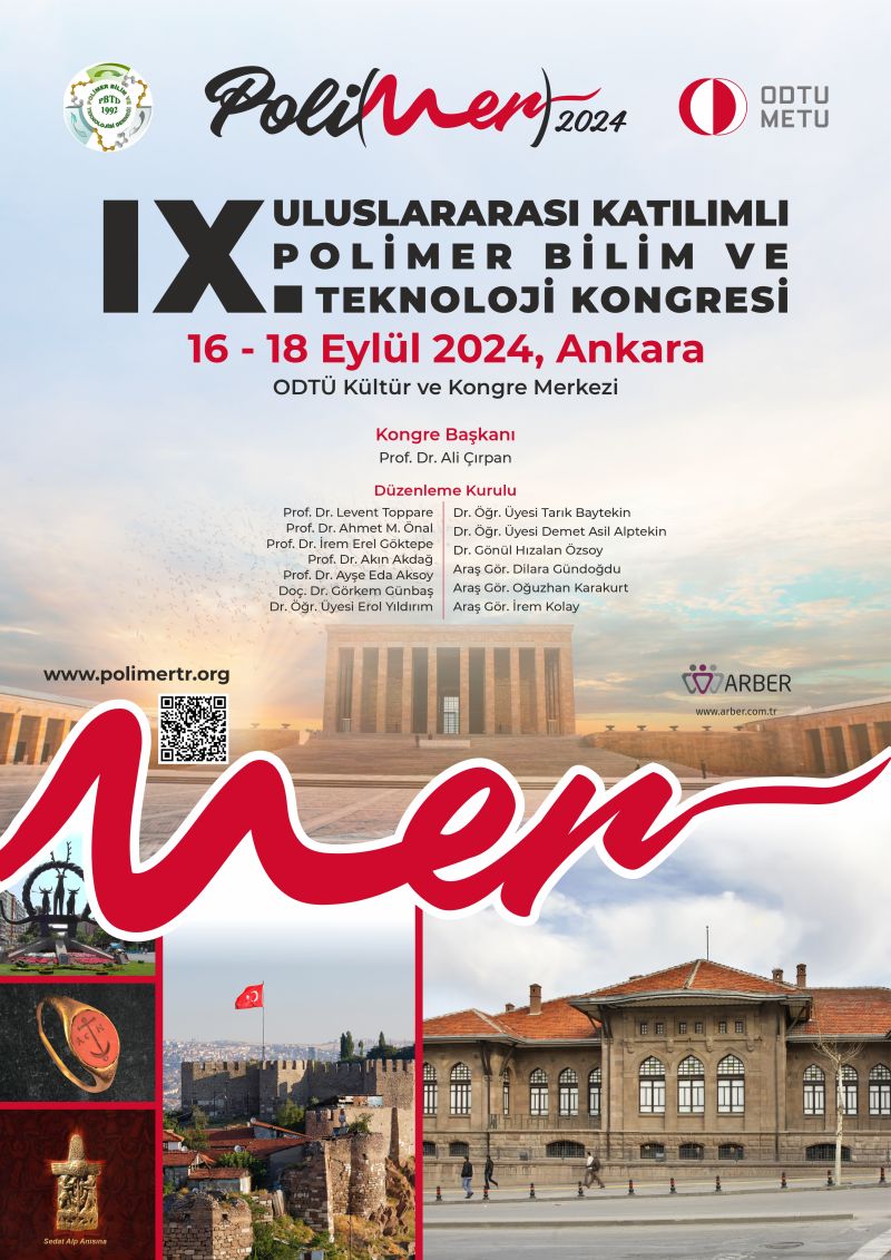 Polimer Bilimi ve Teknolojisi Derneği (@tpbtd) on Twitter photo 📌 #Polimer2024 9⃣. Uluslararası Katılımlı Polimer Bilimi ve Teknolojisi Kongresi, 16-18 Eylül 2024 tarihlerinde <a href="/METU_ODTU/">METU / ODTÜ</a> Orta Doğu Teknik Üniversitesi Kültür ve Kongre Merkezi'nde düzenlenecek 📚 <a href="/ARBERCongress/">ARBER Congress</a> <a href="/alicirpan_metu/">Ali Cirpan</a> 📌 #Polimer2024 9⃣. Uluslararası Katılımlı Polimer Bilimi ve Teknolojisi Kongresi, 16-18 Eylül 2024 tarihlerinde <a href="/METU_ODTU/">METU / ODTÜ</a> Orta Doğu Teknik Üniversitesi Kültür ve Kongre Merkezi'nde düzenlenecek 📚 <a href="/ARBERCongress/">ARBER Congress</a> <a href="/alicirpan_metu/">Ali Cirpan</a>