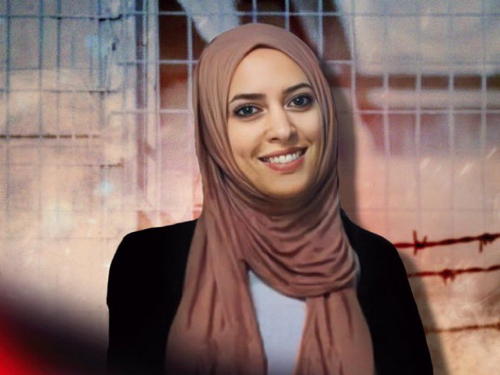 The only daughter of Palestinian prisoner, Fatima Shaheen, 33, waiting for her mom to be released tonight. IDF arrested Fatma after shooting her. She was paralyzed as a result, which led her to use a wheelchair. Her kidney was removed and 50% of her liver, because of her injury.