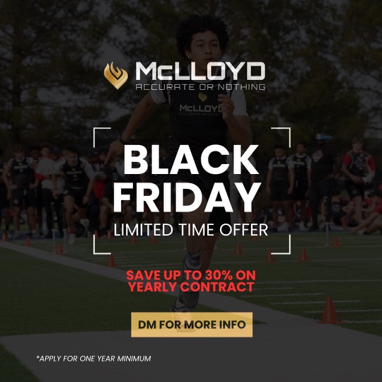Unleash Your Athletes' Potential this Black Friday with McLloyd 

⭐️⭐️⭐️ SAV 30% NOW ⭐️⭐️⭐️

 Click below 👇👇👇
mclloyd-sport.involve.me/demo-booking-f…