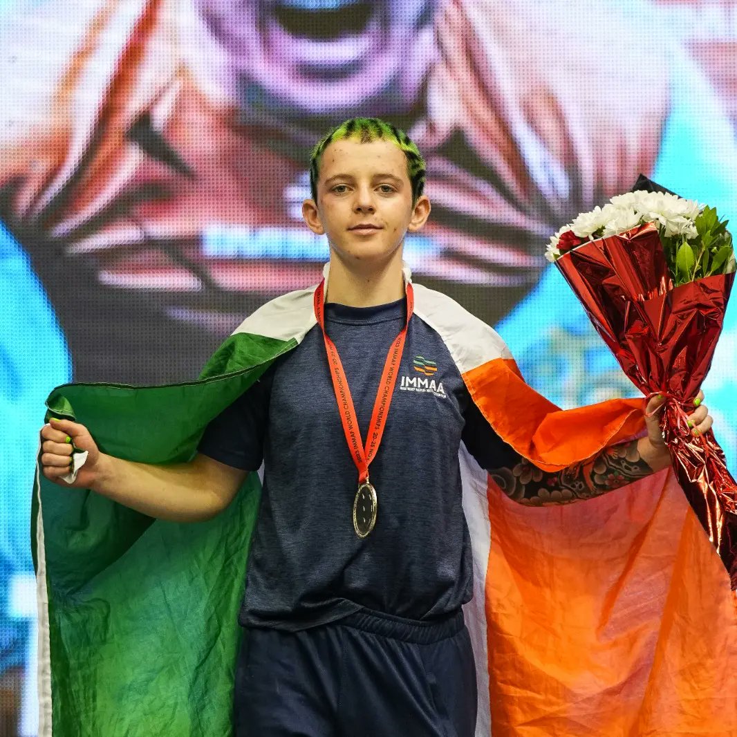 IMMAAOnline's tweet photo. The New @IMMAFed
Jr Atomweight World Champion Amy Scully 🥇🌍🇮🇪

#mma #ufc #boxing #bjj #muaythai #kickboxing #jiujitsu #fitness #martialarts #wrestling #fight #grappling #training #karate #mmafighter #fighter #gym #mixedmartialarts #judo #sport #workout #brazilianjiujitsu https://t.co/CPJeGeo5hp