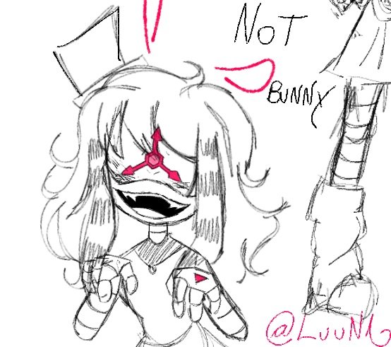 CookyeRainha's tweet photo. Fiz Uma Oc de Murder drones.
Ela é uma robô operária danificada, com aparência inofensiva porém, não é tão inofensiva
... ela anda toda tortinha e não é uma coelhinha 😭⚠️♡
#murderdrones
#glichstudio
#ocmd
#drawingart
#digitalart https://t.co/COEgb6MnXL